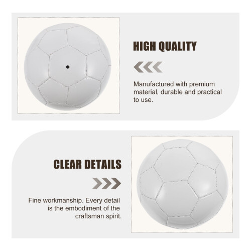 White Football Educational Plaything Toddler 2