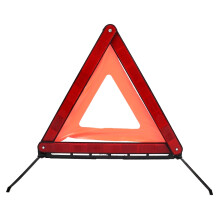 Emergency Warning Triangle Reflective with Foldable Design and High Visibility for Road Safety and Portable Use