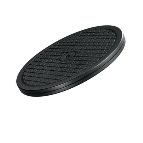 2Pièces Socle Tournant Noir 360 Pour Présentation Déco 1