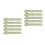 10Pcs Cat Treat Spoon Squeezer Light Green Plastic for Precise Feeding 4