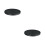 2Pièces Socle Tournant Noir 360 Pour Présentation Déco 4