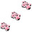 3Paires Animal Cosplay Multicolores Doux Pour Performances 6