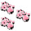 3Paires Animal Cosplay Multicolores Doux Pour Performances 8