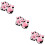 3Paires Animal Cosplay Multicolores Doux Pour Performances 10