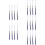 20Pcs Blue Graduation Hat Accessories Tassels Elegant Polyester Decor 11