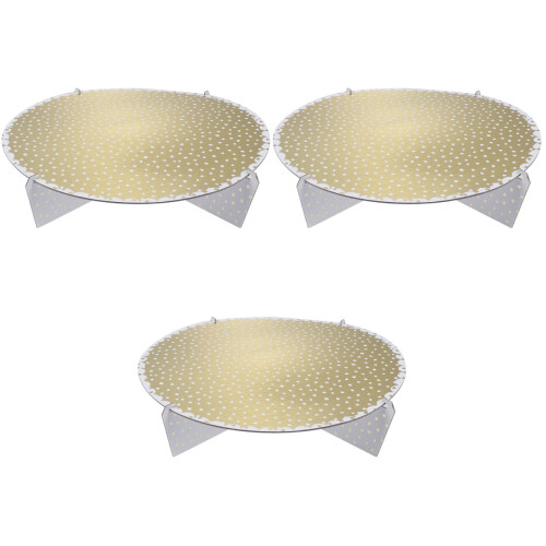 3Pièces Support Unique En Papier Pour Cupcakes Muffins Festifs 2