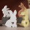 Easter Bunny Silicone Candle Mold Hollow Heart 1pc 4