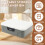 Lockable Plastic Storage Box with 4-Digit Password, High-Security Portable Bin – Compatible with Home Use 3