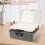 Lockable Plastic Storage Box with 4-Digit Password, High-Security Portable Bin – Compatible with Home Use 6