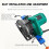 Adjustable Circular Saw Guide Base – Precision Milling & Cutting Clamp, Compatible with Electric Circular Saws 6
