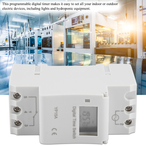 Digital Lcd Power, Built-In Backup Power For Over12Months And Real Time Display Function, Programmable Timer And Stable Performance 2