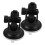 Universal Car Dash Cam Mount with Strong Suction Cup and Design for Secure Support Black 2Pcs 4