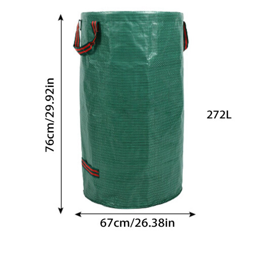 Outdoor Garden Garbage Storage Container Thickened Leaf Bag for Efficient Yard Pruning and Weeding Debris with Durable PP Material 1
