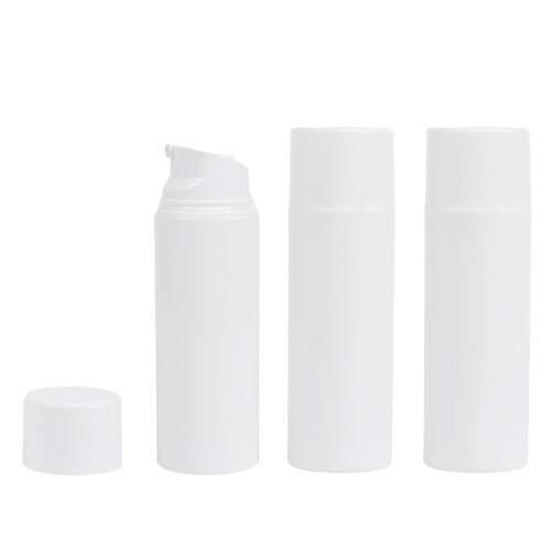 9Pièces Flacons Voyage Pression Blancs Pour Cosmétiques Rechargeables 1