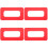 4Pcs Red PVC Fin Box Base Patch for Paddle Surfboard Easy Attachment 6