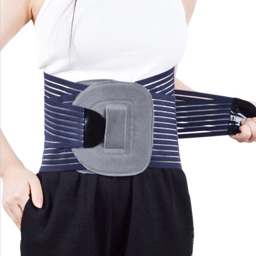 Adjustable Lumbar Support, High Elasticity Hook and Loop Design for Customizable Fit, Breathable3D Woven Fabric (XL) 2