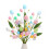 Easter Egg Floral Picks with Bendable Stems and Speckled 4