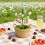 Easter Egg Floral Picks with Bendable Stems and Speckled 5