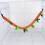 Hamster plush hanging leaf swing 5 pcs 5