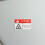 16Pcs Heat Warning Stickers High Temperature Safety Labels 5