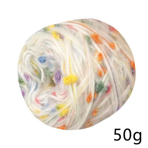 Medium yarn for crocheting and knitting 50g 2