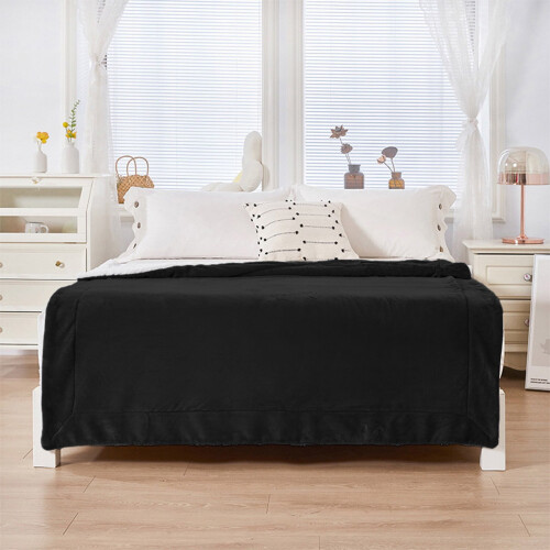 Lamb Wool Throw Blanket 100x150cm 2