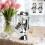 Ceramic Heart Figurines Minimalist 2 pcs 6