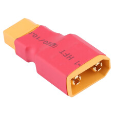 Plug Adapter Connector For XT90Plug Conversion Adapter XT60Male Connector Wireless Conversion No Wires T Plug Female Connector For LiPo Battery