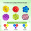 Coffret d'aquarelle pour enfants « Petit fleuriste » (62 pièces) 4
