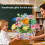 Coffret d'aquarelle pour enfants « Petit fleuriste » (62 pièces) 5