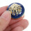20Pcs Blue Decorative Metal Buttons for Jacket Suit Uniform Coat 3