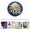 20Pcs Blue Decorative Metal Buttons for Jacket Suit Uniform Coat 7