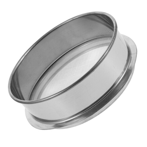 2Pièces Tamis Fine Acier Rond Cuisine Argent 2