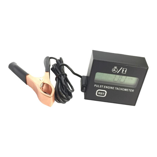 Digital Tachometer Small Engine Tachometer for Cropper Generator RV Single Button 1