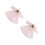 2Pièces Robes Élégantes Rose Dentelle Pour Ob11 Usage Décoratif 8