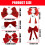 Κλιπ μαλλιών Pompoms για την Πρωτοχρονιά Barrette Sweet Christmas Flat Clip Φουρκέτα 2