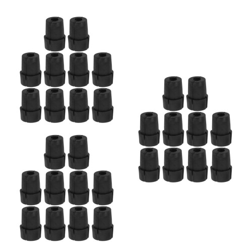 30Pièces Accessoires Serrage Bâtons Trekking Noir Grip Amélioré 2