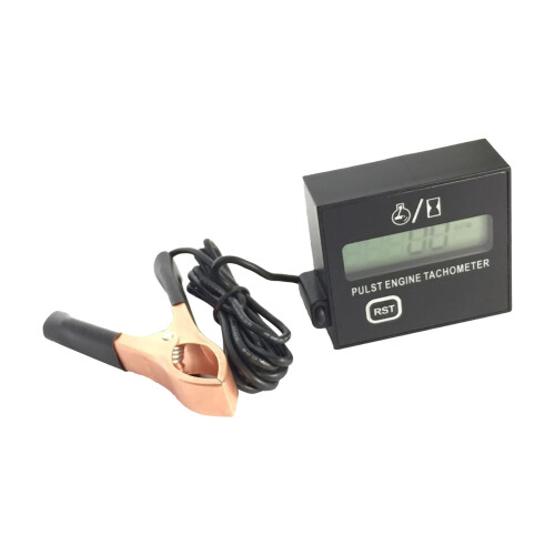 Digital Tachometer Small Engine Tachometer for Cropper Generator RV Single Button 2
