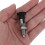 2Pcs Silver Stainless Steel Self-Locking Spring Plunger Knob for Tools 4