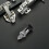 2Pcs Silver Stainless Steel Self-Locking Spring Plunger Knob for Tools 6