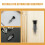 2Pcs Silver Stainless Steel Self-Locking Spring Plunger Knob for Tools 8
