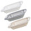 Passoire d'évier extensible grise, lot de 3, longueur réglable de 34,5 à 45 cm 3