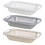 Passoire d'évier extensible grise, lot de 3, longueur réglable de 34,5 à 45 cm 4
