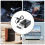 Ασύρματος πομπός 5.0USB2-σε-1Προσαρμογέας, Plug-and-Play για εκτυπωτή, πληκτρολόγιο, 5