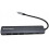 Estação de acoplamento Tipo C 7 em 1 com conversor de hub USB 3.0 4K HD 7