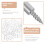 50Pcs Mirror Anchors for Wall Mounting and Decorative Elements 6