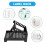 Nvzi Label Holder Sticker Printer Function Multi Roll Dispenser Labels Address Fanfold Accessory-Black 3