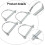 Trailer Coupler Hitch Pin Lock D-Shape Heavy Duty 4-Pack 3