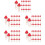 100Pièces Clips Rouge Multi-Usage Résistants Documents Notes 6