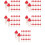 100Pièces Clips Rouge Multi-Usage Résistants Documents Notes 7